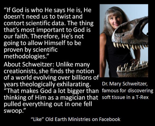 Old Earth Ministries Meme Mary Schweitzer
