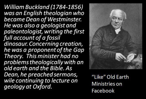 Old Earth Ministries Meme William Buckland