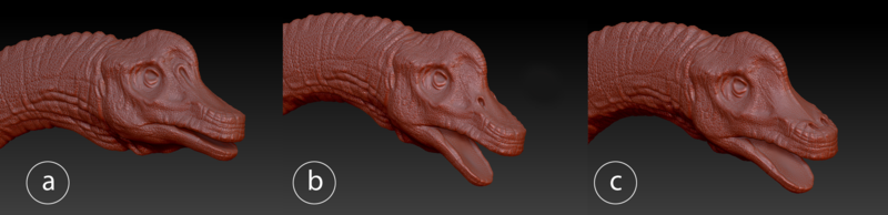 Brachiosaurus nostril