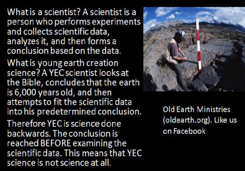 Old Earth Ministries Meme Scientist